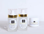 Three Step Facial Renewal and Cleansing System - Facial Wash, Moisturizer and Scrub - ITEM CODE- 655255139373