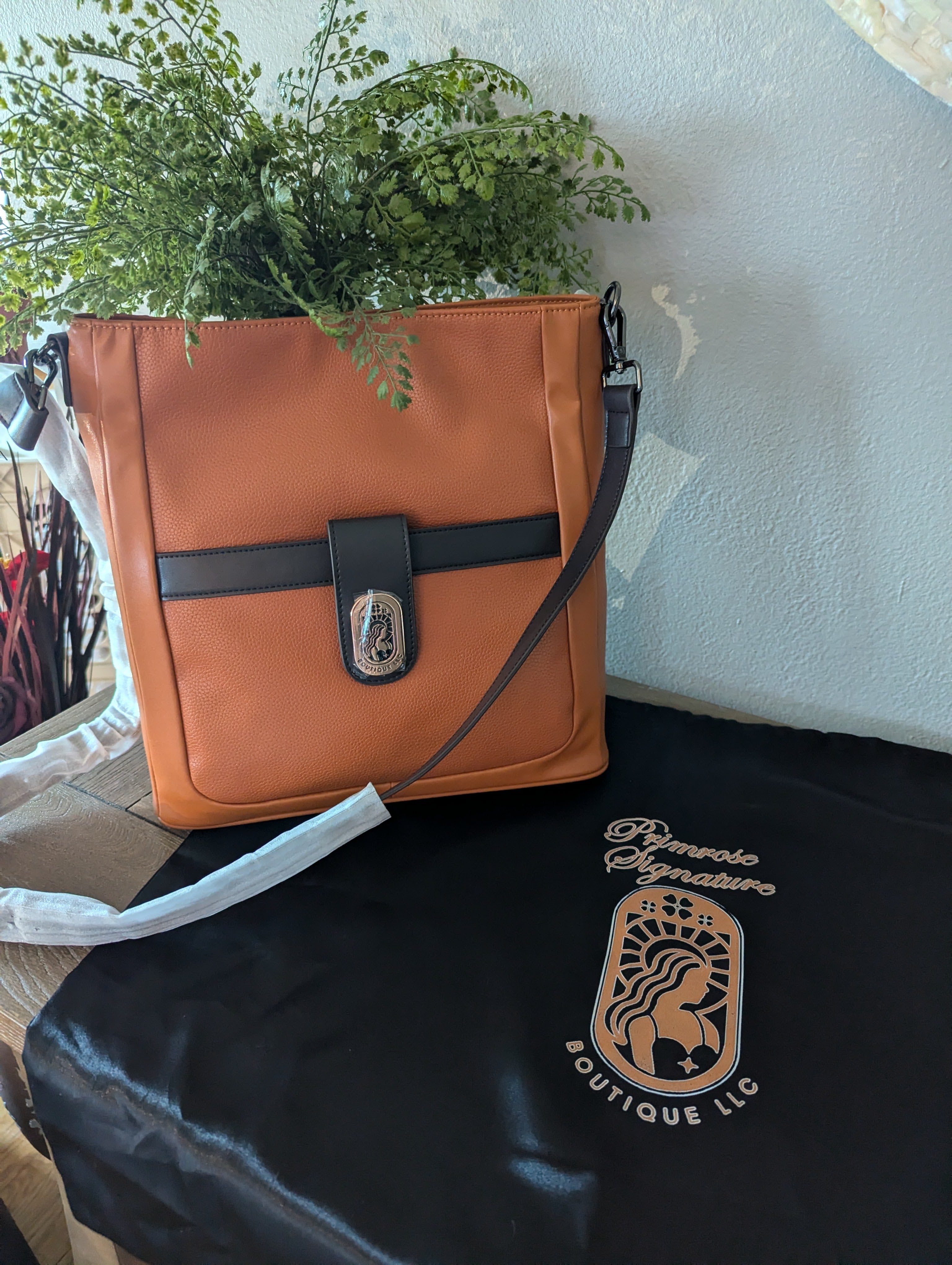 Primrose Pebbled Vegan Leather Bailee Tote