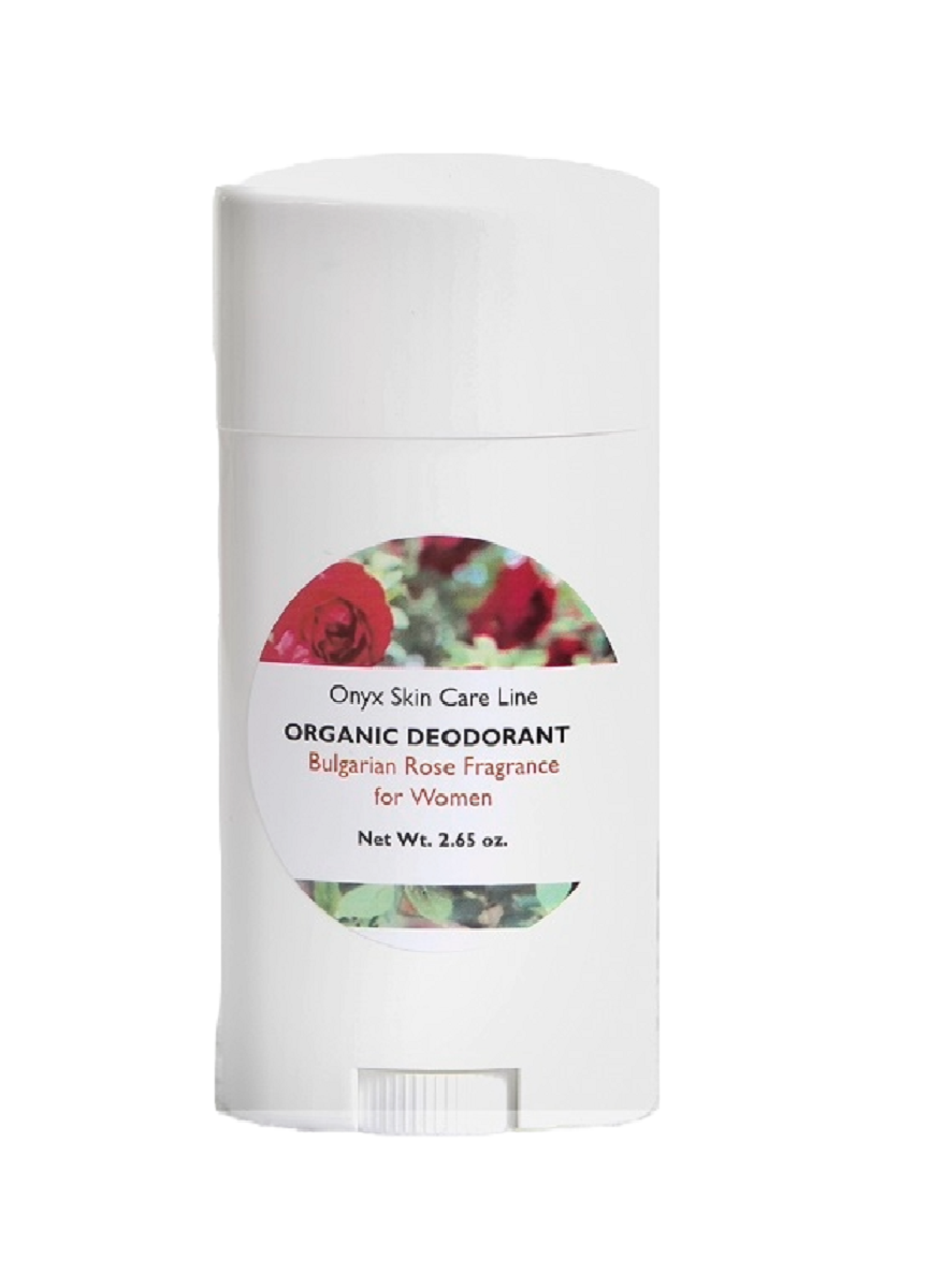 ORGANIC DEODORANT- BULGARIAN ROSE FRAGRANCE - FOR WOMEN ITEM CODE_ 601956330885