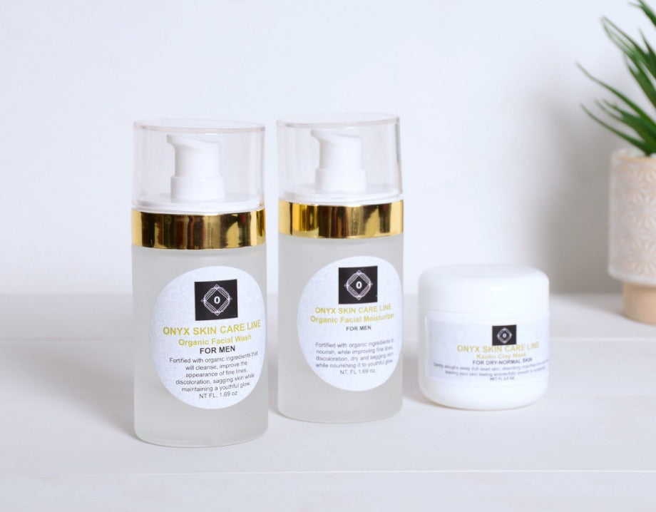 Three Step Moisturizing System - Facial Wash, Moisturizer & Kaolin Mud Mask
