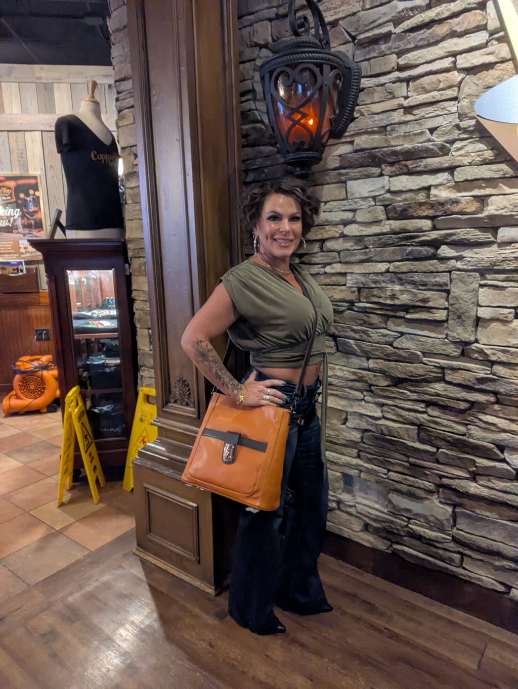Primrose Pebbled Vegan Leather Bailee Tote