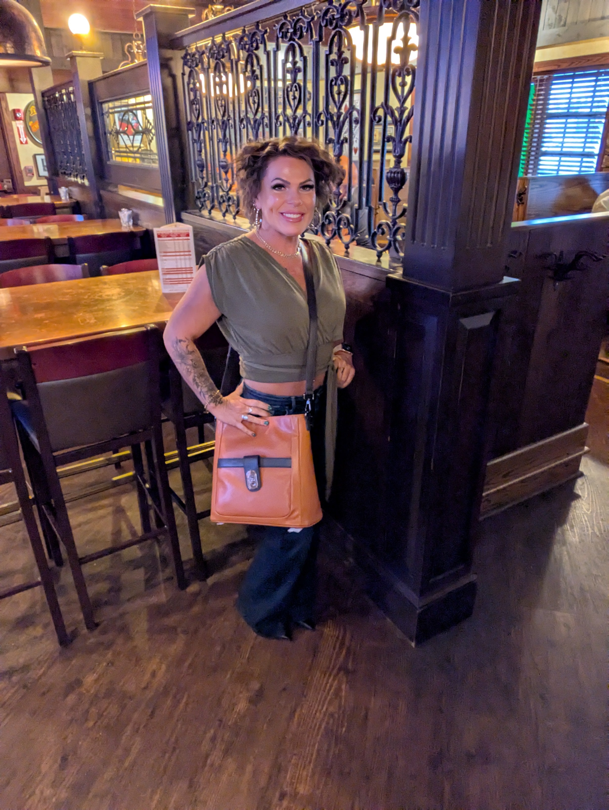 Primrose Pebbled Vegan Leather Bailee Tote