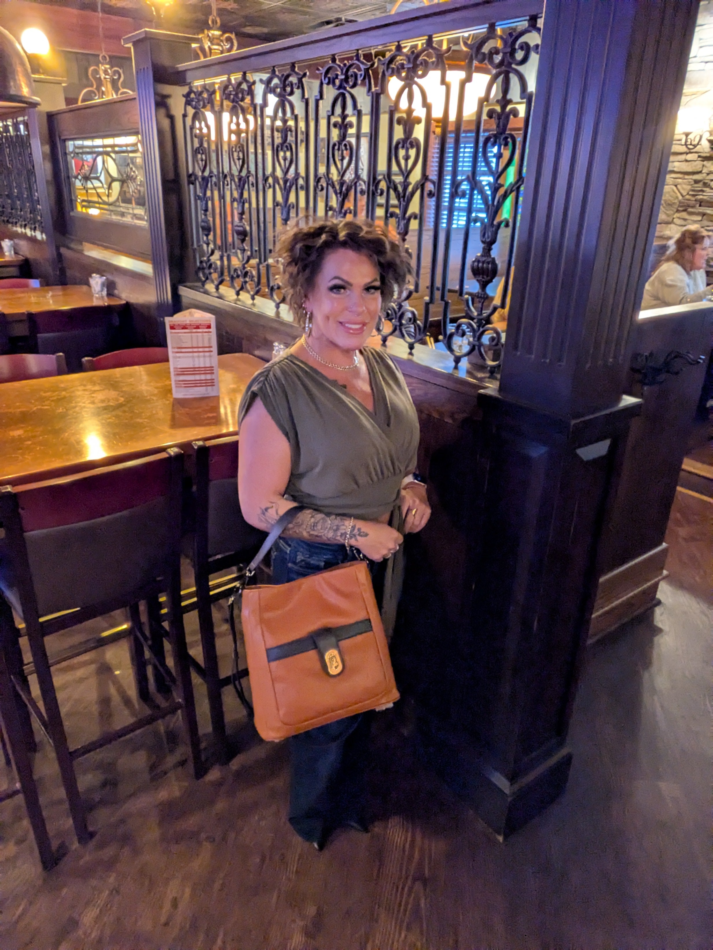 Primrose Pebbled Vegan Leather Bailee Tote