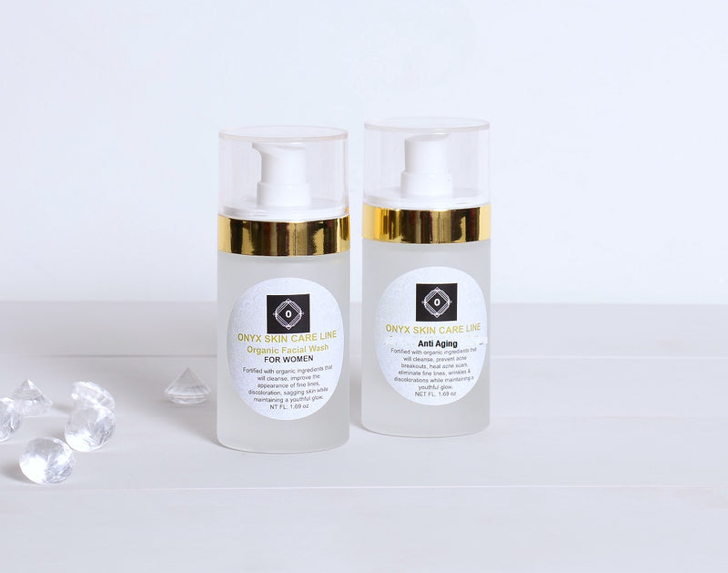 Two-Step Anti-Aging System Facial Wash and Moisturizer - For WOMEN